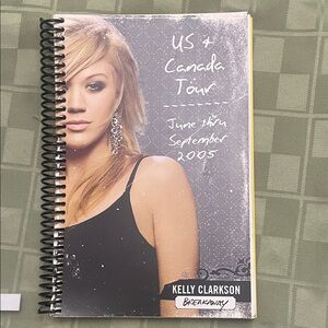 Kelly Clarkson Tour Notebook